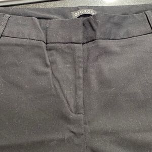 George black pants 14 petite with pockets